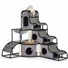 Prevue Pet Products Catville Tower - Impression grise