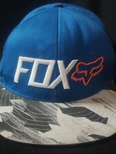 Fox Racing Vintage OSFA Snapback Hat Adjustable Adult Embroidered Logo Cap