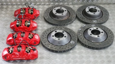 2017-2019 Porsche 911 991.2 GT3 frenos rotores juego pinzas Brembo OEM 380mm Foto 1 de 4
