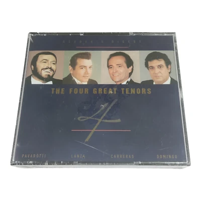 The Four Great Tenors 4 x CD Compilation Pavarotti Lanza Carreras Domingo Opera - Image 1 of 2