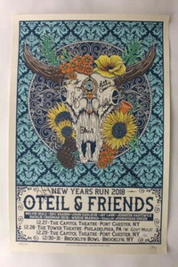 OTEIL BURBRIDGE AND FRIENDS SIGNIERTES AUTOGRAMM 16X24 KONZERT TOUR POSTER MIT JSA - Bild 1 von 2