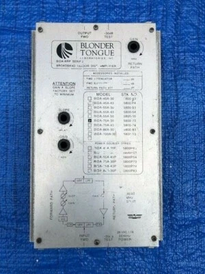 Blonder Tongue BIDA-75A-30 Indoor Broadband Distribution Amp - Image 1 of 4