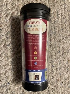 Starbucks Acrylic Create Your Own Collage It Tumbler - 16 oz - NWT CUSTOMIZE ART - Picture 1 of 5