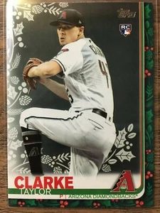 2019 Topps Holiday Taylor Clarke RC Rookie Card Arizona Diamondbacks HW5 - Picture 1 of 1
