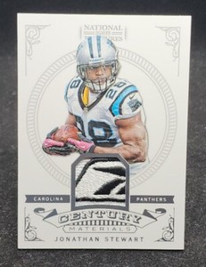 2012 National Treasures Century Materials Reebok Jonathan Stewart #1/1 GU 1of1
