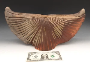 JACK TROY Signed Studio Art Pottery "WINGED ANGEL" Wood Fired Ceramic Sculpture - Picture 1 of 24