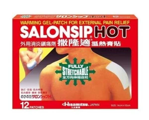 Hisamitsu Salonsip Warming Gel Patch For External Pain Relief - Picture 1 of 4