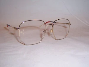 NEW GUCCI EYEGLASSES GG 0396O 002 GOLD 56mm RX AUTHENTIC 0396 - Picture 1 of 8