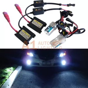 H3 8000K HID Conversion Kit 35W 9-16V Digital System DC Ultra Slim Ballasts A1 - Picture 1 of 7