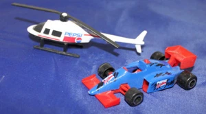PEPSI 1993 Golden Wheel Pepsi Team Racer Die-Cast Vehicle HELICOPTER Race Car - Picture 1 of 4