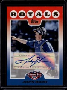 2008 Topps Opening Day Autographs #JRB John Buck Auto Kansas City Royals ID44000 - Picture 1 of 2