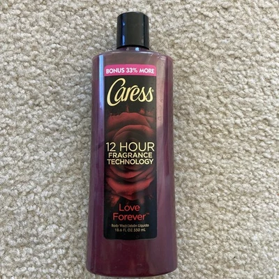 Jabón corporal Caress Love Forever tecnología de fragancia de 12 horas 18,6 fl oz Foto 1 de 3