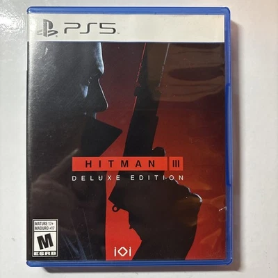 Hitman III: Deluxe Edition (PS5 / Playstation 5) RARE - Image 1 of 4