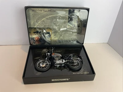 Minichamps BSA Gold Star DBD34 1/12 scale Di-cast Motorcycle - Image 1 of 4