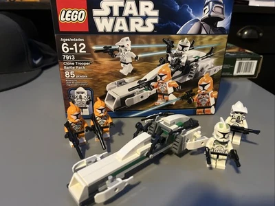 LEGO Star Wars Clone Trooper Battle Pack (7913) – Complete w/ Manual, 2011 - Image 1 of 4