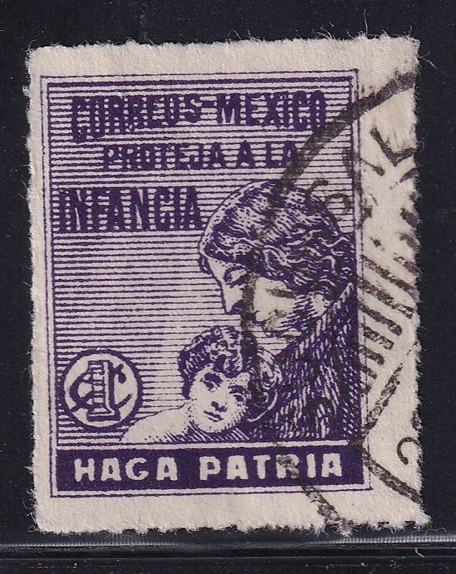 udm29 México 1929 Protección Infantil Sc#RA8c Mc#(SR)6 Foto 1 de 1