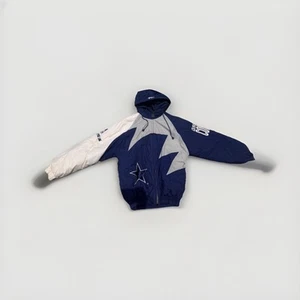 Dallas Cowboys Jacket Vintage 90's Logo Athletic Pro Line Large - Picture 1 of 7