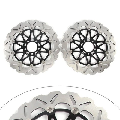 Front Brake Disc Rotors For Kawasaki Ninja ZX9R 1994-1997 ZX-9R ZX900 2002-2003 — 第 1/4 张图片