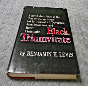 Black Triumvirate - 1st Edition/1st Printing by Benjamin H. Levin - Picture 1 of 10