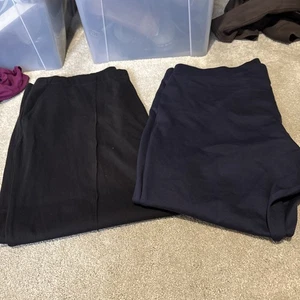 Batch Of 2 Pairs Of Next Ponte Leggings Plus Size 24R - Picture 1 of 1