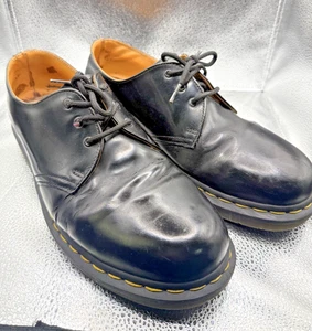 Dr. Martens 1461 Oxford Smooth Leather Men's Shoes Size UK 10 - Black Docs - Picture 1 of 17