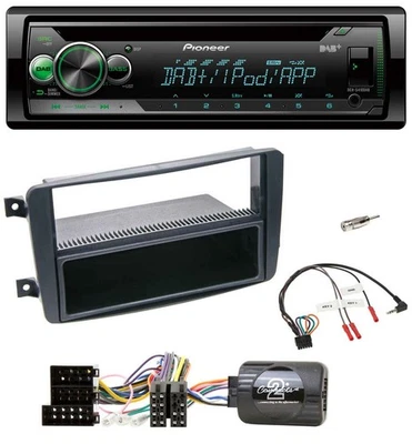 Pioneer USB MP3 DAB Lenkrad CD Autoradio für Mercedes C W203 2000-2004 Lenkradst - Bild 1 von 4