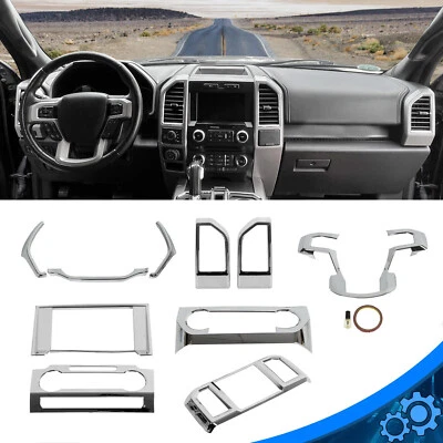 Kit de molduras accesorios decoración interior tablero consola central ford f150 15-20 Foto 1 de 4