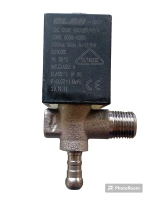 BOBINA ELETTROVALVOLA 2 Vie OLAB 6000BH/K5FV 230V Macchine Caffè Ferro Da Stiro