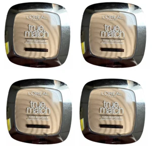(4 Pack) L'Oréal Paris Powder Foundation Super-Blendable With Hyaluronic Acid C1 - Picture 1 of 2