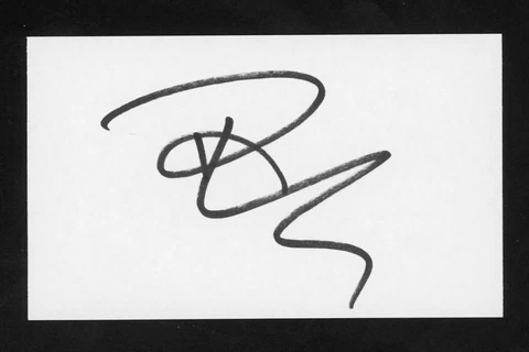 Rick Springfield Singer 'Jessie's Girl' , Musician, Actor signed 3x5 Card R1032 Cover