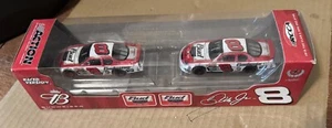 2004 Dale Earnhardt Jr Budweiser Born on Date Daytona 500 & Dual Race Win set - Picture 1 of 4