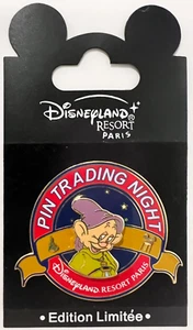 Dopey PTN Schneewittchen Pin Trading Night DLRP Paris Disney Pin L02 - Bild 1 von 3