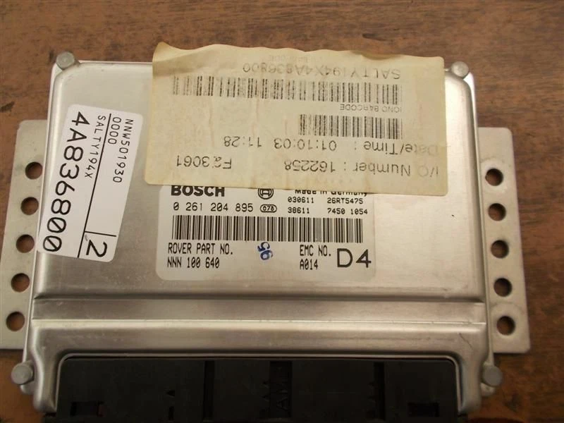 00 01 02 03 04 LAND ROVER DISCOVERY ENGINE ECM 59273 Foto 1 de 1