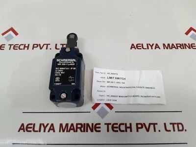 Schmersal Mr 330-11y-m20 Limit Switch 250v - Image 1 of 4