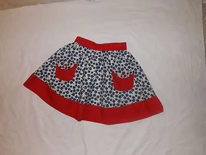 Little Princess by Meloney's Design handmade girls cotton skirt size 4 - Picture 1 of 4