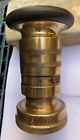 Vintage POWHATAN 250 Solid Brass FIRE Hose Spray Nozzle #11 Polished
