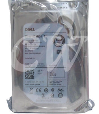 C3YJM ST500NM0011 Dell CONSTELLATION 500GB 7200RPM 6Gb/s 3.5" SATA Hard Drive - Image 1 of 2