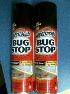 Spectracide Bug Stop Flying & Crawling Insect Killer, Lot of 2, FREE SHIPPING - Picture 1 of 2