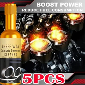 5X Vehicle Engine Catalytic Converter Cleaner DeepCleaning Multipurpose - Picture 1 of 15