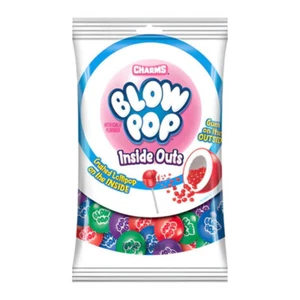 Charms Blow Pop Watermelon Gumballs Candy, Inside Outs, 7 Ounce Bag - Picture 1 of 1