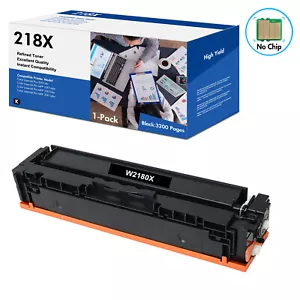 1 Pack 218X W2180X High Yield Toner Fits for HP LaserJet Pro MFP 3301 No Chip - Picture 1 of 7