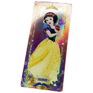 Snow White Trading Card Disney Princess Camon Number 4 Gold Foil Chase SSR Rare - Picture 1 of 4