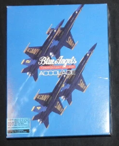 1989 Blue Angels Formation Flight Simulation Accolade 5.25 Big Box IBM PC - Picture 1 of 3