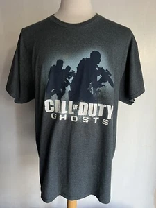 CALL OF DUTY: GHOSTS (2013) Official Men's Video Game Promo T-Shirt Size XL - Picture 1 of 4