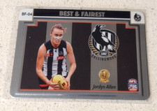 2023 teamcoach AFLW Jordyn Allen Silver Best & Fairest Collingwood BF-04