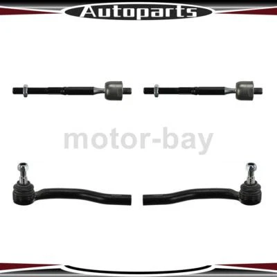 Extremo de barra de amarre interior exterior 4 piezas para Mazda CX-7 2007 2008 2009 2010 2011 2012 Foto 1 de 4