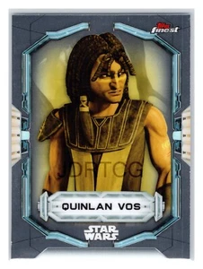 2022 Topps Star Wars Finest Silver Base #77 Quinlan Vos - Imagen 1 de 2