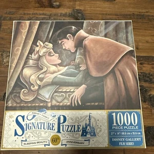 SEALED Disney Signature Parks Series SLEEPING BEAUTY 1000pc Puzzle 60th Anni NEW - Picture 1 of 6