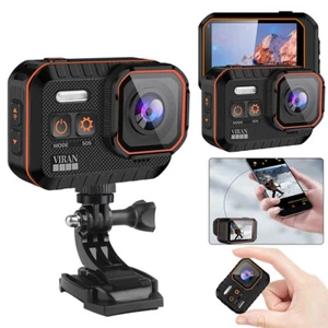 Cámara de Acción 4K Video Deportivo Subacuático Wifi Control Remoto Cámara Exterior Impermeable - Imagen 1 de 24