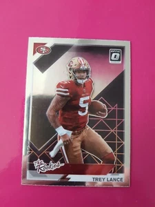 2021 Panini Donruss Optic The Rookies TR-3 Trey Lance San Francisco 49ers RC - Bild 1 von 2